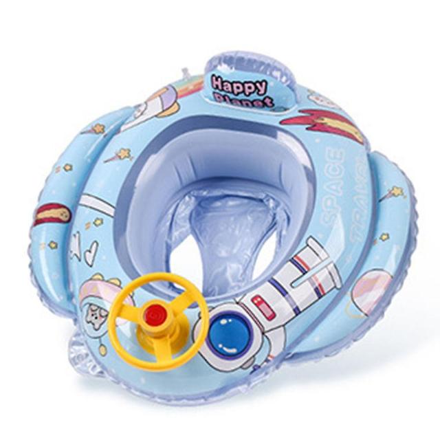 Scacv Plastic Material Swimming Rings With Horns Vacation Waterproof Swim Trainers Soft Durable Swim Trainers Tool As Show 5 on Productcaster.