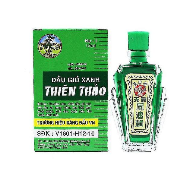 100% Vietnam Balm Refreshing Oil For Headache Dizziness Medicinal Oil Pain Rheumatism Abdominal Pain a on Productcaster.