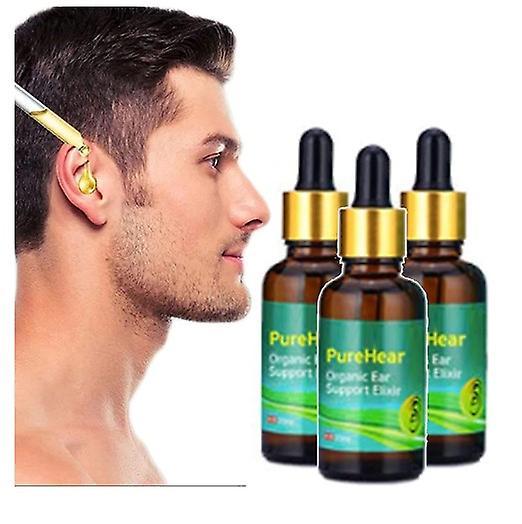 Szcxdz 3x Purehear Organic Ear Support Elixir, Natural Products Organic Ear Oil on Productcaster.