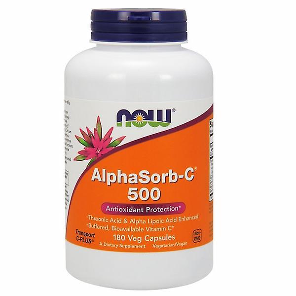 NOW Foods Nu Foods AlphaSorb-C, 500 mg, 180 Vcaps (Pakke med 3) on Productcaster.