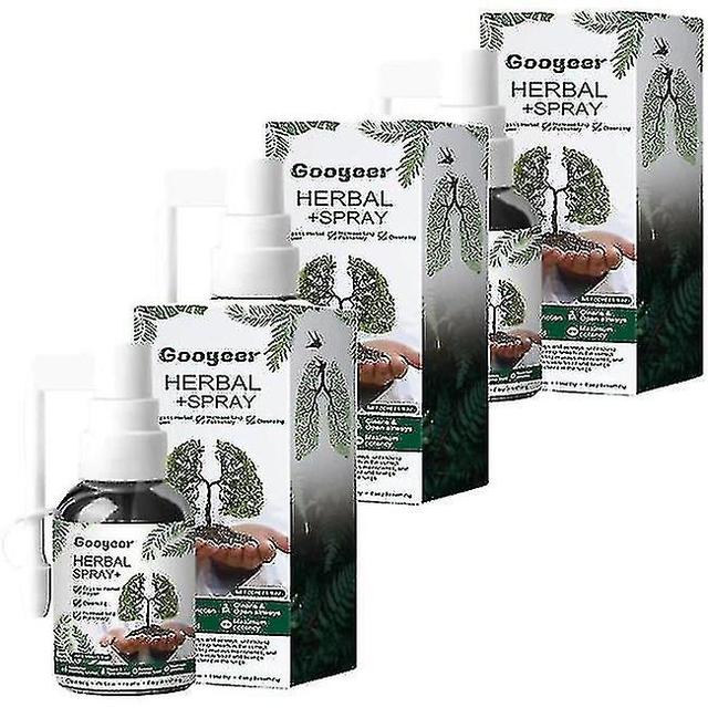 3x Respinature Herbal Lung Cleanse Mist-powerful Lung Support,30ml Herbal Spray on Productcaster.