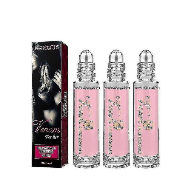 2024- 3 stuks 10ml Venom Feromoon Geur Parfum Voor Mannen/Vrouwen Langdurig Stimulerend Heet Geschenk on Productcaster.