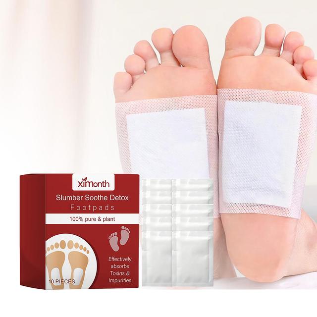 Chicoque Slumber Soothe Detox Foot Pads, Effectively Absorbs Toxins & Impurities, 100% Pure & Plant 10pcs on Productcaster.