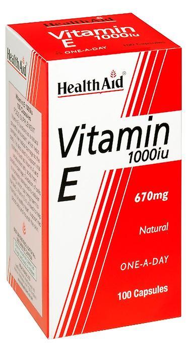 Health Aid Vitamin E 1000iu Natural, 100 Capsules on Productcaster.