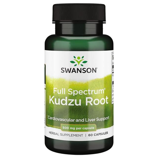 Swanson Full Spectrum Kudzu Root 500 mg 60 Cápsulas on Productcaster.