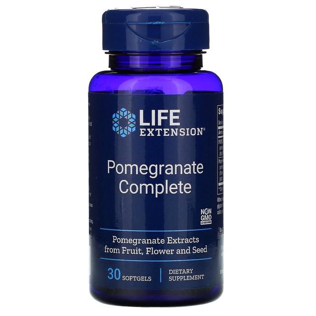 Life Extension Estensione vita, Melograno Completo, 30 Softgels on Productcaster.