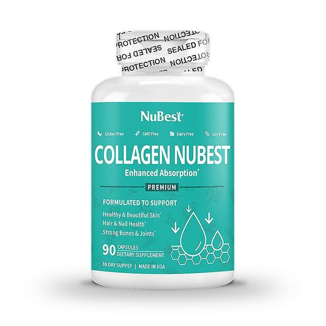 Collagen NuBest, Super Collagen Peptide, Support Healthy Skin, Hair & Nails For Men & Women, 90 Capsules on Productcaster.