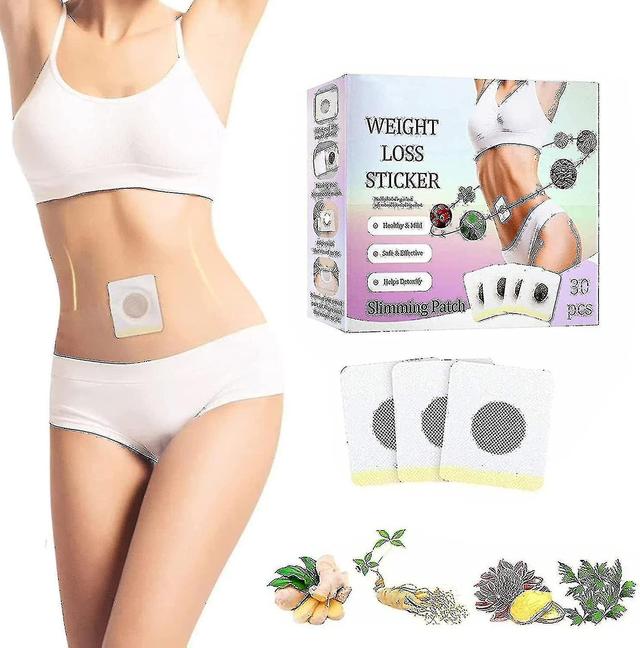 Perfect Detox Slimming Patch, Effective Ancient Remedy Healthy Detox Slimming Belly Pellet, Mugwort Navel Sticker, Herbal Slimming Tummy Pellets (60 P on Productcaster.