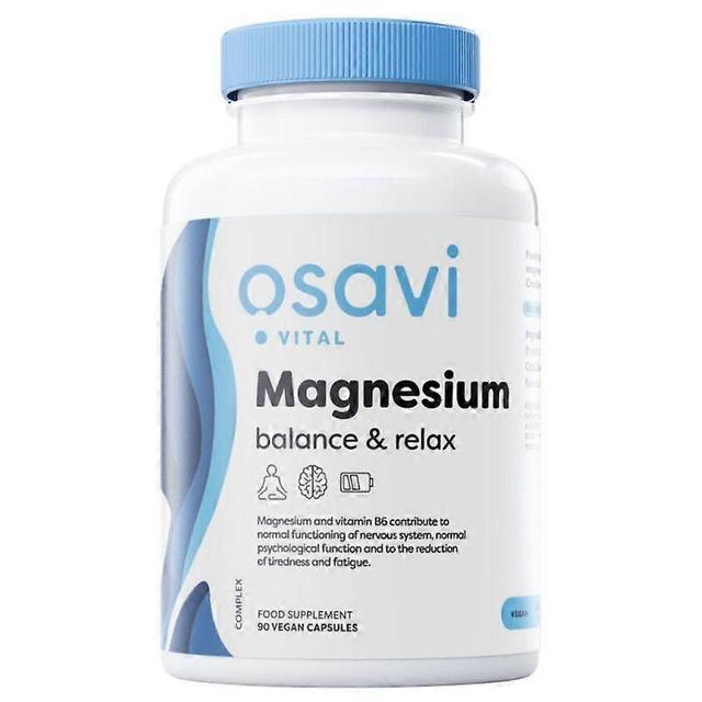 Osavi Magnesium Balance & Relax Capsules 90 on Productcaster.