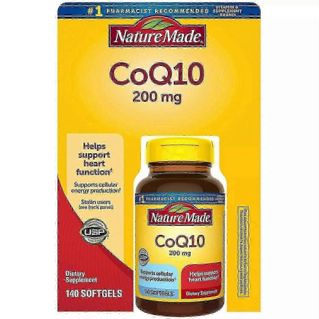 Nature made coq10 200 mg softgels, 140 ea on Productcaster.