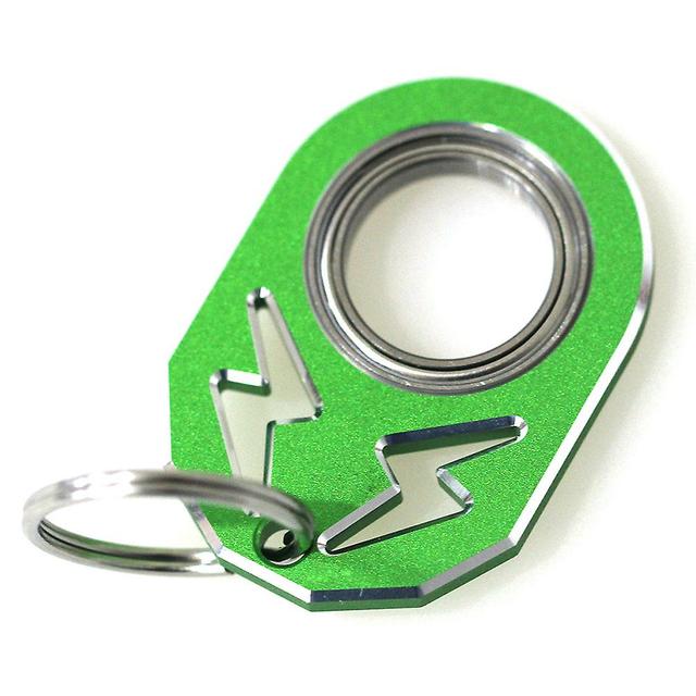 Porte-clés en forme de foudre Porte-clés durable Bijoux Petit porte-clés étanche Vert on Productcaster.