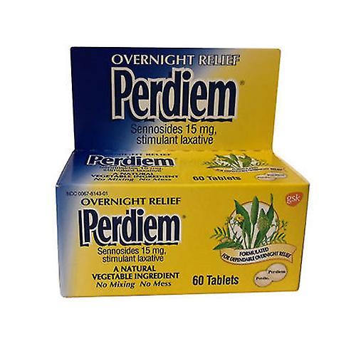 Perdiem Overnight Relief Abführmittelpillen, je 60 Stück (1er Pack) on Productcaster.