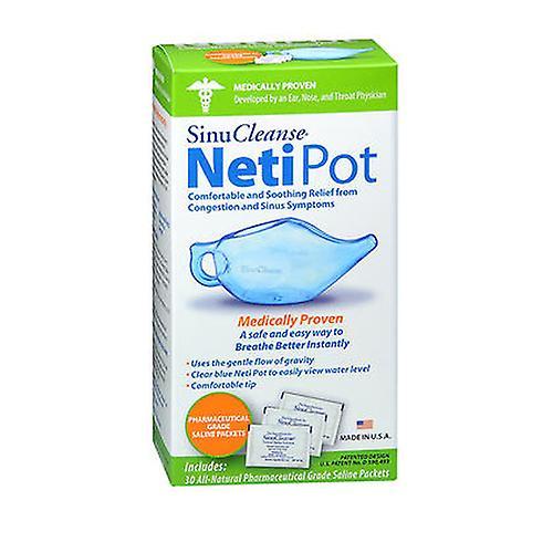 Sinucleanse Neti Pot All Natural Nasal Wash System Kit, each (Pack of 1) on Productcaster.