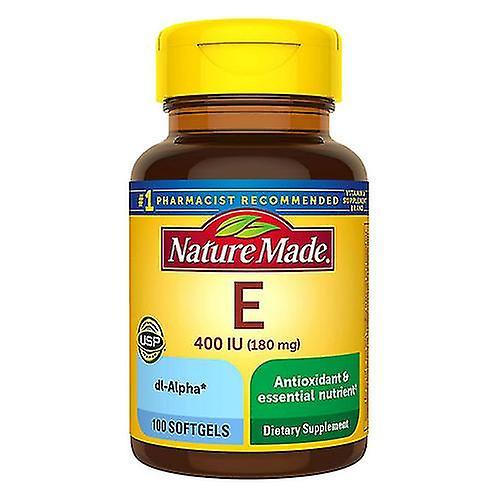 Vitamin E Dl-alpha,400 Iu,100 Softgels (pack Of 1)- on Productcaster.