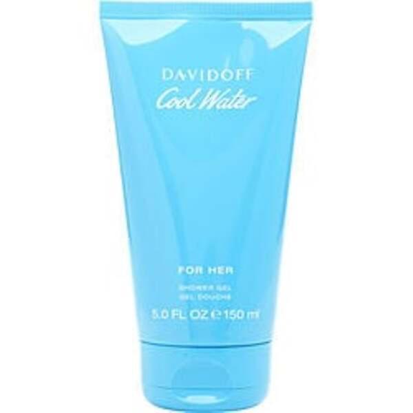 COOL WATER by Davidoff SHOWER GEL 5 OZ For Women Black on Productcaster.