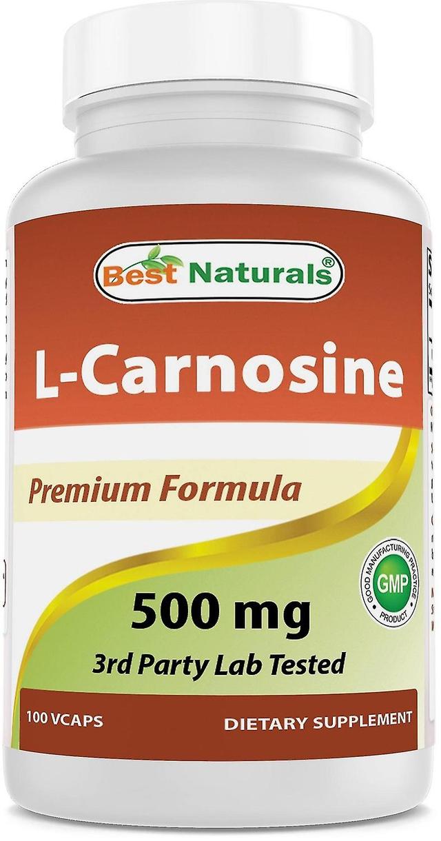 Best naturals L-Carnosin 500 mg 100 vegetarische Kapseln on Productcaster.