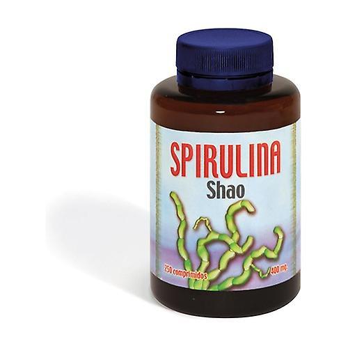 Derbós Spirulina Shao 250 tablets on Productcaster.