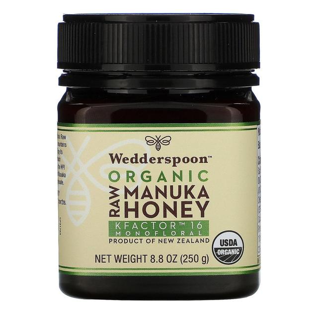 Wedderspoon, Organic Raw Manuka Honey, KFactor 16, 8.8 oz (250 g) on Productcaster.