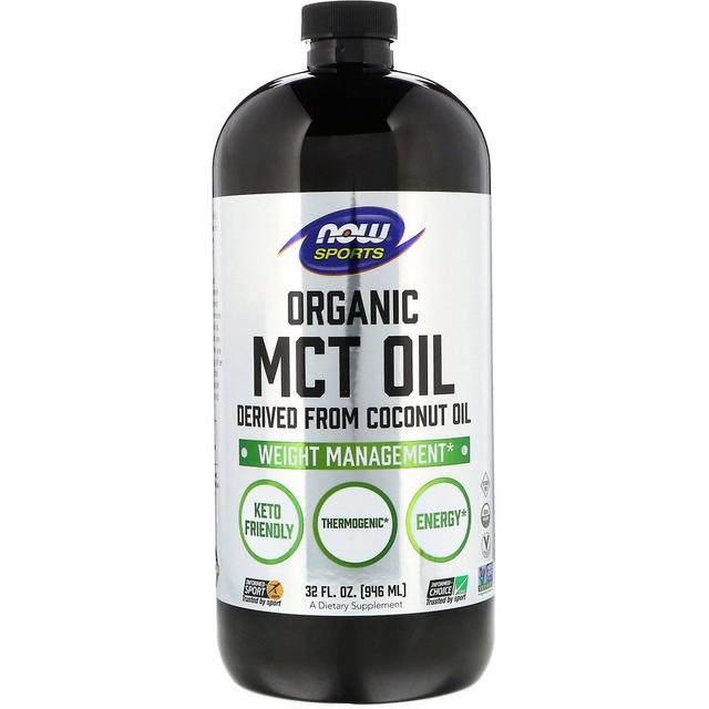 Now Foods, Sports, Organic MCT Oil, 32 fl oz (946 ml) on Productcaster.