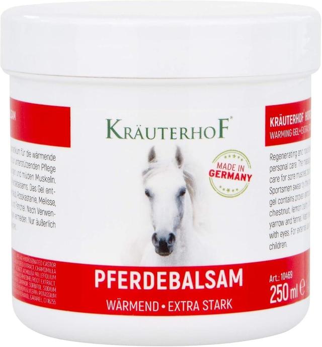 Winter-Warming Gel (Strong Effect) With Hops, Yarrow, Mistletoe, Lemon Balm, Vines Leaves, Horse Chestnut - 250 ml by Krauterhof on Productcaster.