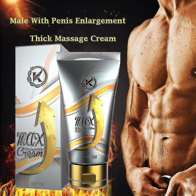 Natural Enlarger Cream Male Big Thick Growth Faster Enhancement 50ml high quality on Productcaster.