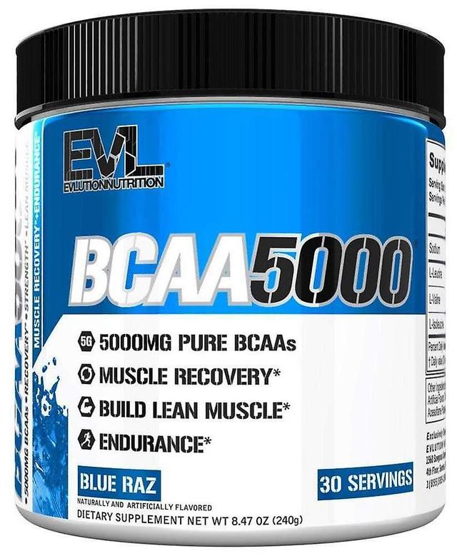 Evlution Nutrition BCAA 5000 - Unflavored 60 portions on Productcaster.