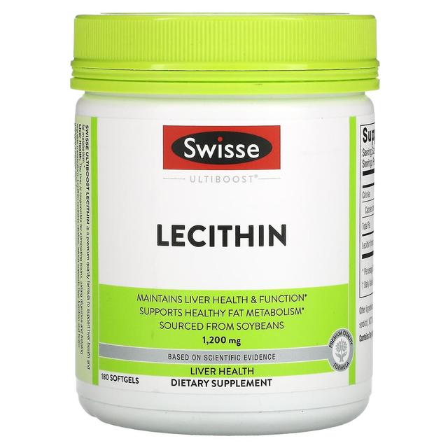 Swisse, Ultiboost, Lecithin, 1,200 mg, 180 Capsules on Productcaster.