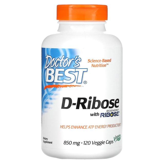 Doctor's Best, D-riboosi BioEnergy riboosilla, 170 mg, 120 kasvismyssyt on Productcaster.