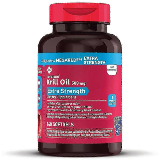 Member's mark extra-strength antarctic pure krill oil, 500 mg, 160 ea on Productcaster.