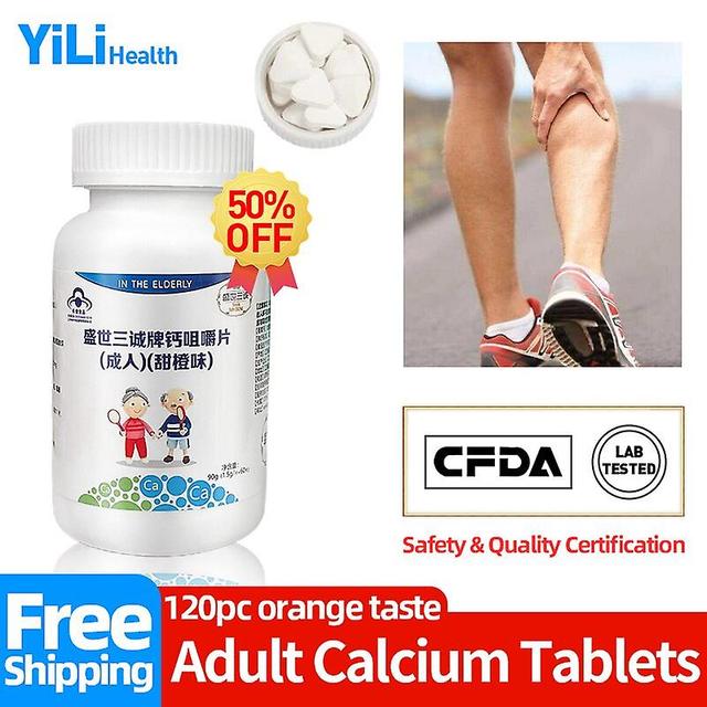 Coscelia Calcium kauwtablet Hoogte Groei Osteoporose Kramp Losse Tanden Gezamenlijke Pijn Voor Aldult Oranje Smaak Supplementen Cfda Keurt Goed 1fl... on Productcaster.