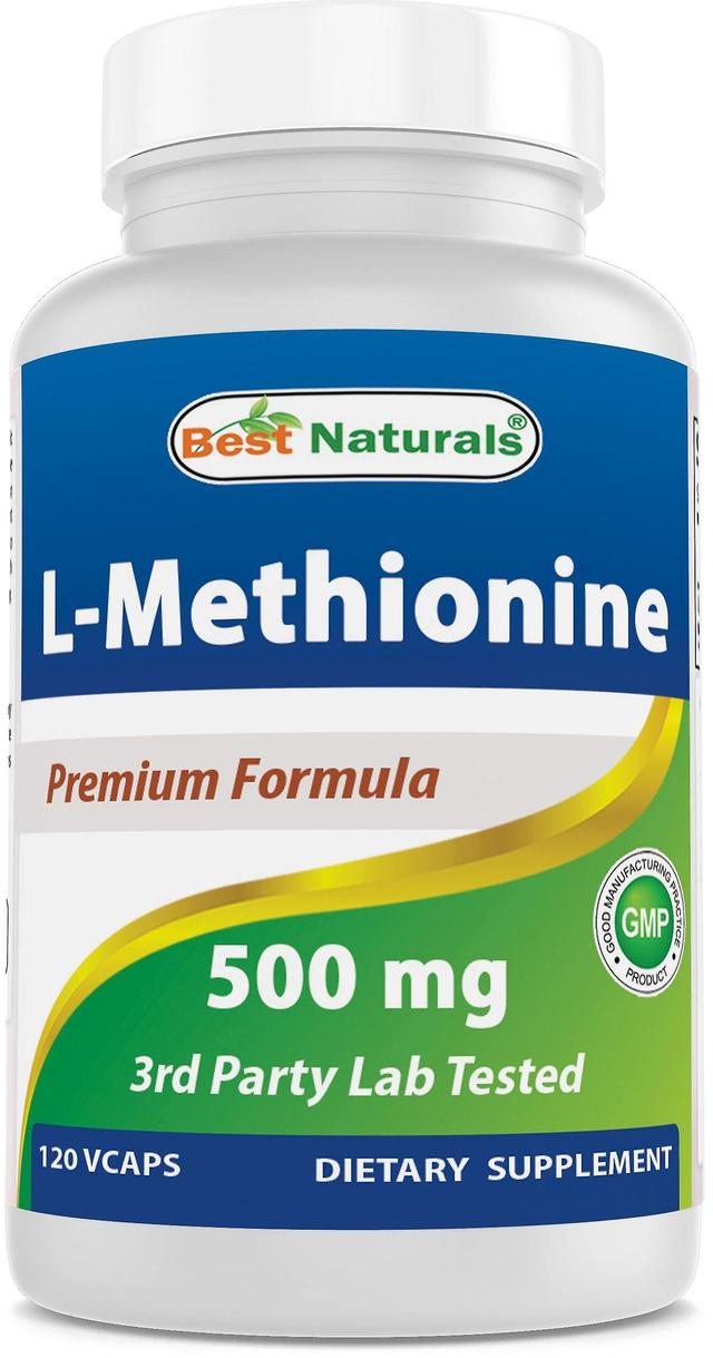 Best naturals l-methionine 500 mg 120 veggie capsules on Productcaster.