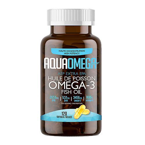 AquaOmega AquaOmega High EPA Softgels, 120 cápsulas blandas on Productcaster.