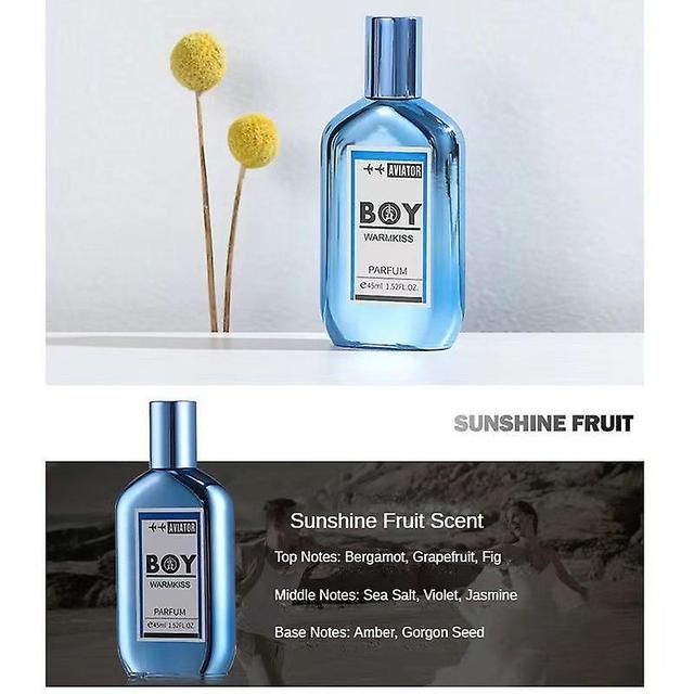 Miesten hajuvesi Ocean Scent Spray Pitkäkestoinen tuoksu opiskelijoille Joululahja Syntymäpäivälahja VAIATOR-SININEN on Productcaster.