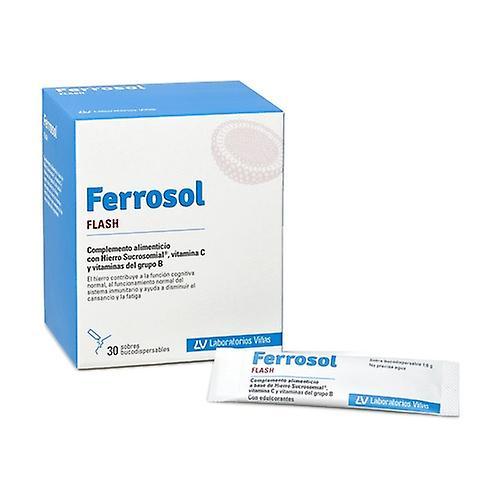 Ferrosol Ferrosolin flash-sakkaroosirauta 30 pakettia on Productcaster.