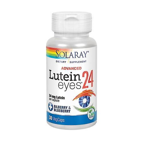 Solaray Lutein Eyes Advanced, 24 mg, 30 Veg Caps (confezione da 3) on Productcaster.