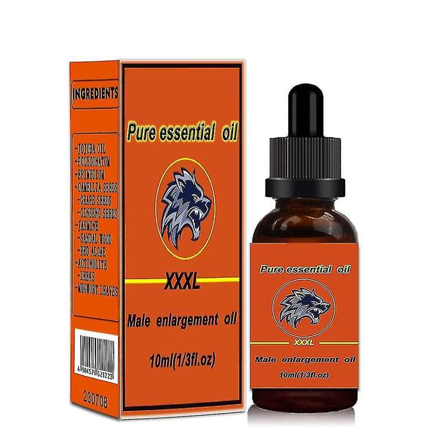 Vergrößerungsöl, 10 ml ätherisches Öl zur männlichen Vergrößerung, Verdickung des Wachstums erhöhen größer Vergrößern für den Mann 1Stk. on Productcaster.