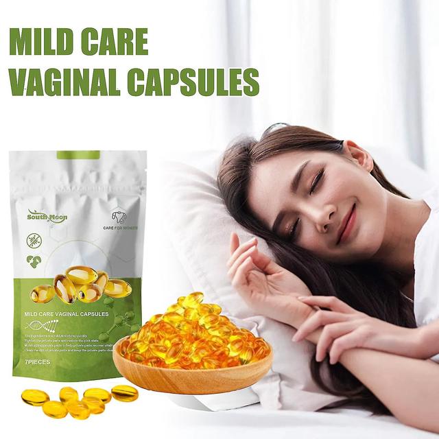 Mild Care Vaginal Capsules, Natural Repair Vaginal Capsules, Instant Anti-itch Detox Slimming Repair Capsules 7pcs-1bag on Productcaster.