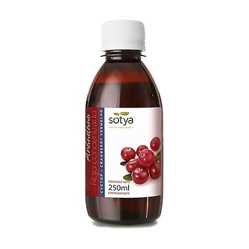 Sotya Cranberry Concentrate 250 ml on Productcaster.