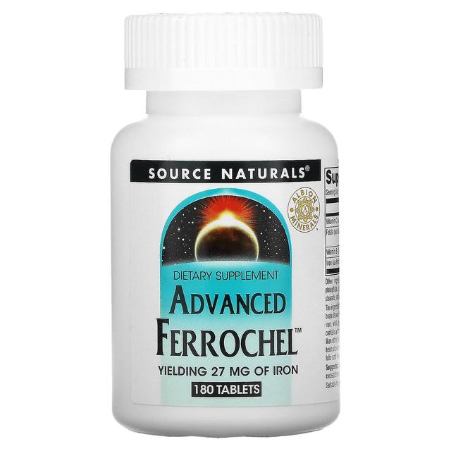 Source Naturals, Advanced Ferrochel, 180 Tablets on Productcaster.