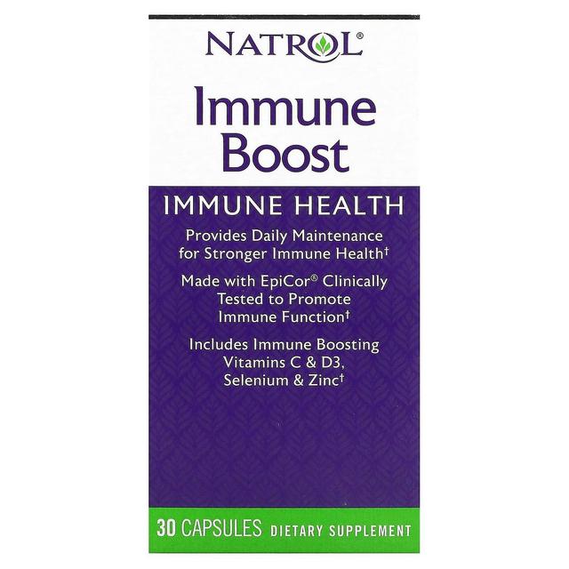 Natrol, Immune Boost, 30 Capsules on Productcaster.