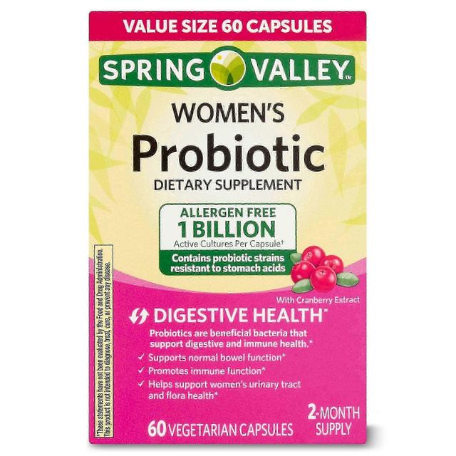 Spring valley women's probiotic dietary supplement, 60 ea on Productcaster.