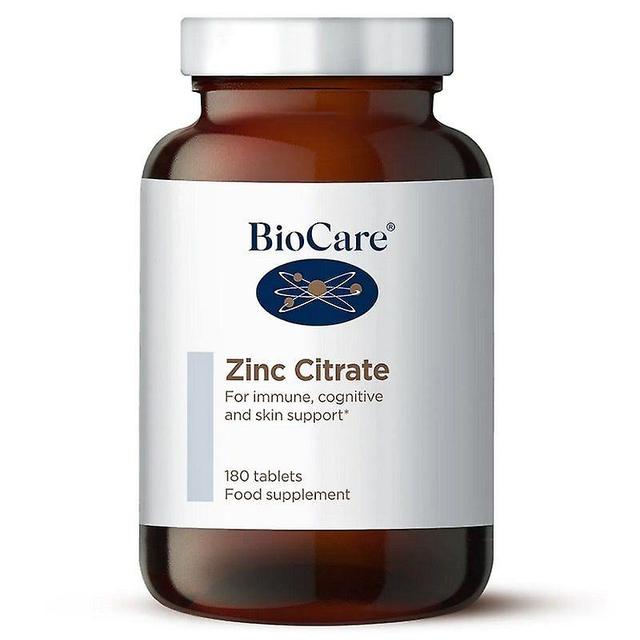 BioCare Zinc Citrate Tabs 180 (136180) on Productcaster.