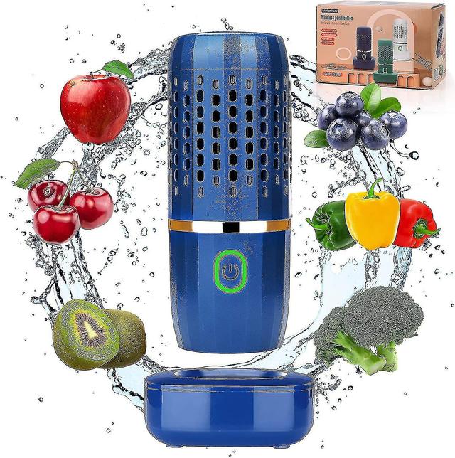 Fruit And Vegetable Washing Machine, Fruit Cleaner Device, Fruit Purifier For With Oh-ion Purification Technology on Productcaster.