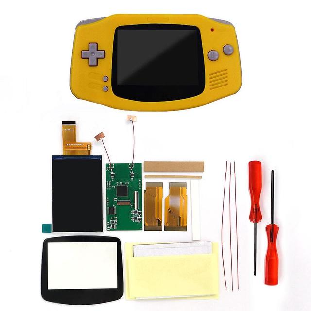 Game Console Accessories Easy Install V5 Drop In Gba 3.0\ Yellow on Productcaster.