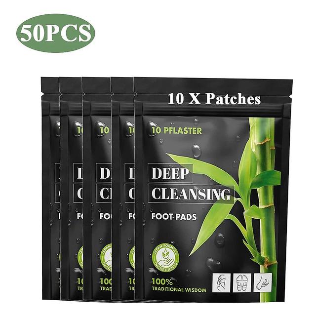 Ninesun 50/100PCS Detox Voet Patches Pad Natuurlijke Ontgifting Behandel Body Toxin Reiniging Stress Relief Voeten houden Afslanken Kruidenpleister... on Productcaster.