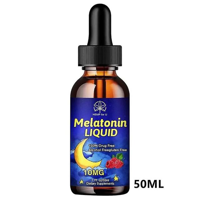 Visgaler BBEEAAUU 10mg Melatonin Capsule Sleep Supplement for Adult Insomnia Sleep Quality Relax Brain Nerves Good Mood Jet Lag 3bottles on Productcaster.