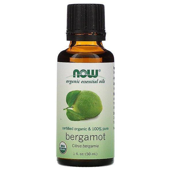 Now Foods, Óleos Essenciais Orgânicos, Bergamota, 1 fl oz (30 ml) on Productcaster.