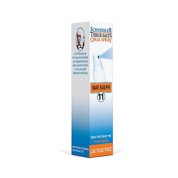 Schuessler Tissue Salts Nat sulph 30ml spray | no. 11 - water eliminator on Productcaster.