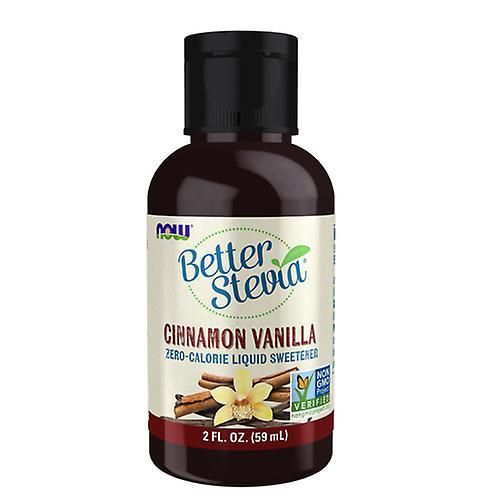 Now Foods Better Stevia Liquid Sweetener, Cinnamon Vanilla 2 fl oz (Pack of 1) on Productcaster.