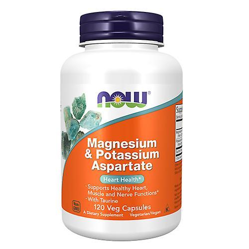 Now Foods Aspartate de magnésium et de potassium avec taurine, 120 capsules (paquet de 4) on Productcaster.